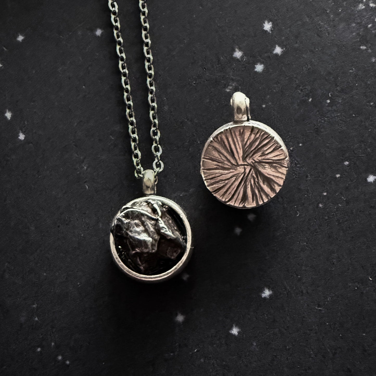 Campo Del Cielo Meteorite Pendant Necklace