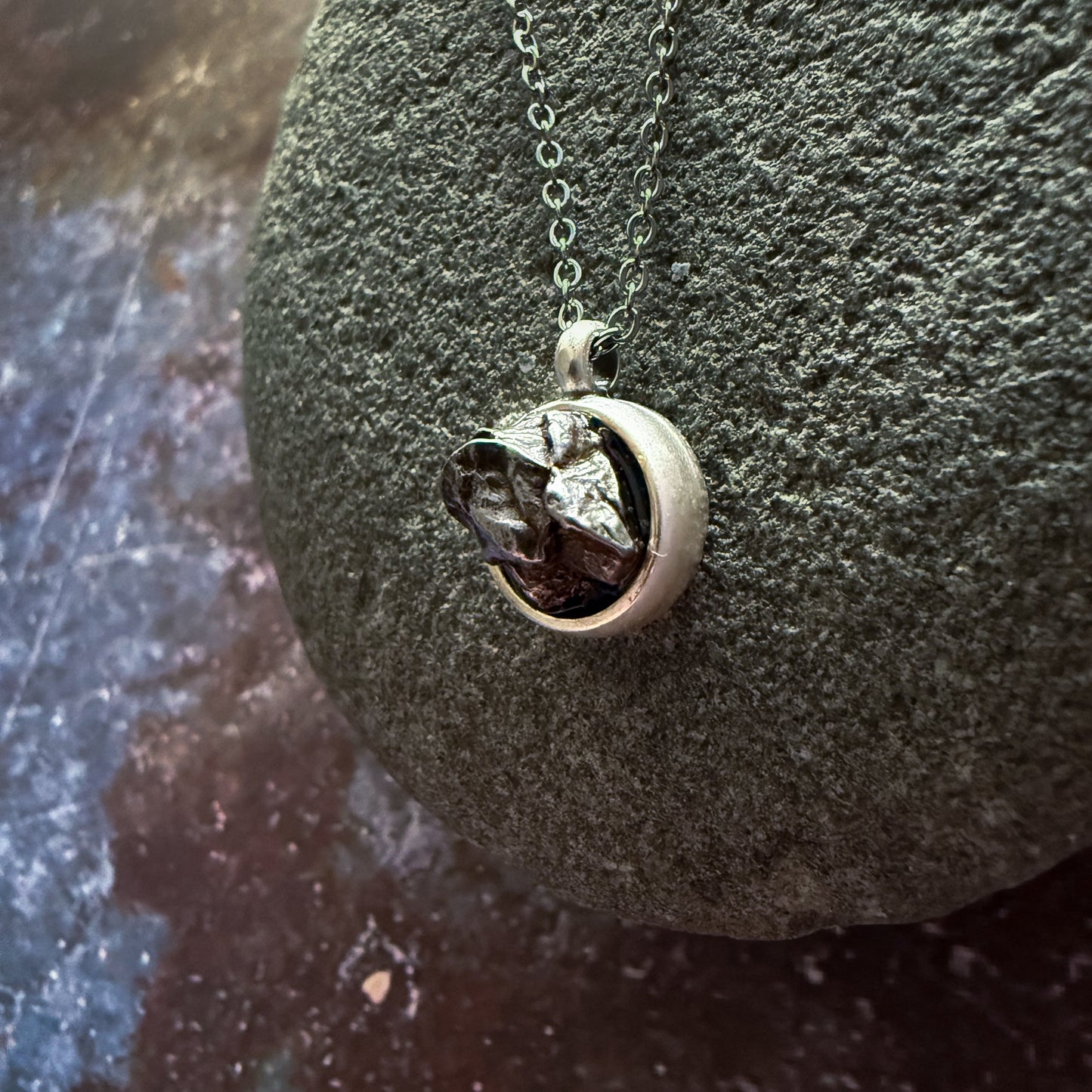Campo Del Cielo Meteorite Pendant Necklace